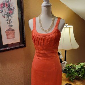 Orange Marvin Richards Dress, Size 8